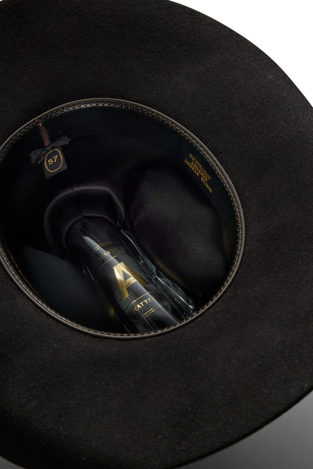 Akubra Rough Rider (61016) Black - Image 5