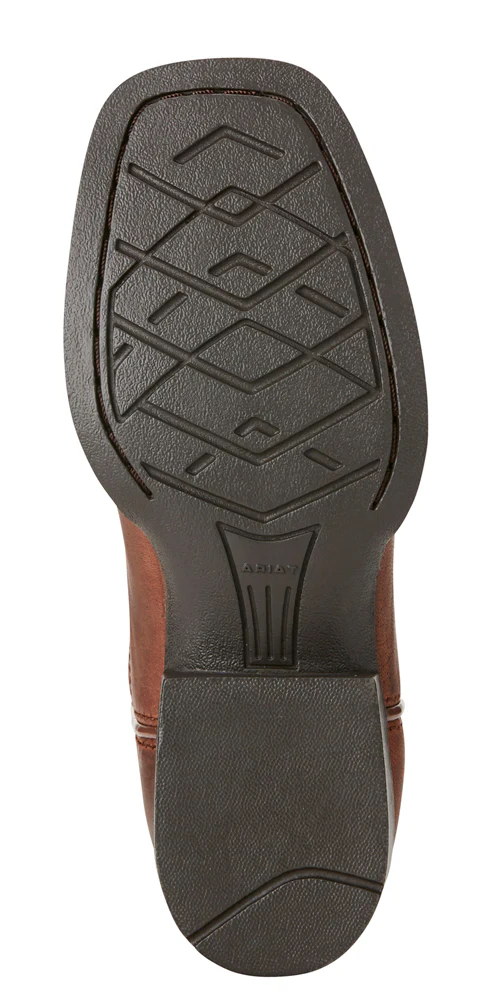 Ariat Childrens Twisted Tycoon Western Boots (10021591) Brazen Brown/Arizona Sky - Image 5