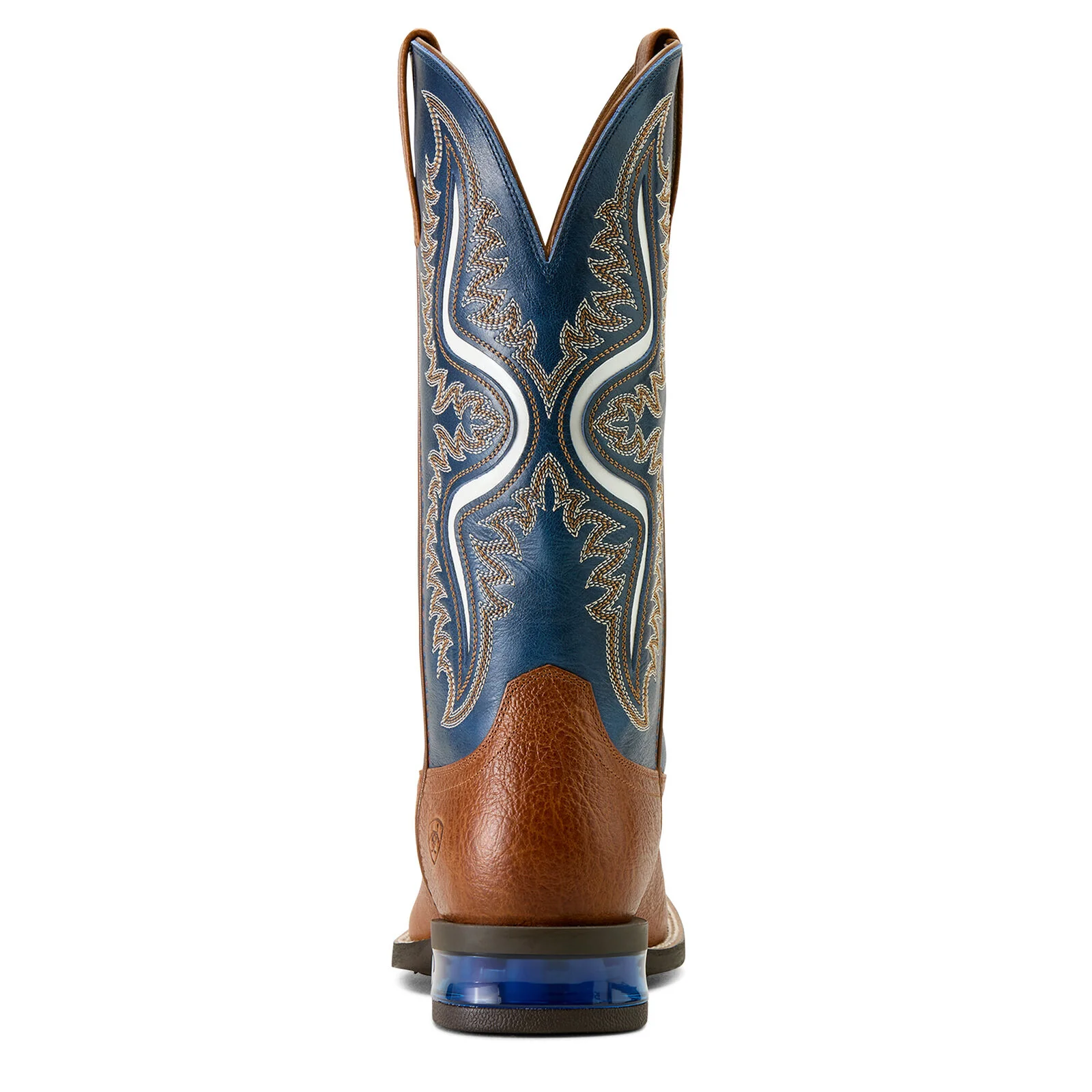 Ariat Mens Captivate Western Boots (10064043) Red Oak/Deep Blue - Image 3