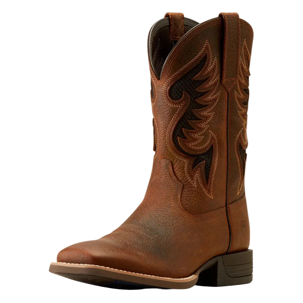 Ariat Mens Cowpuncher VentTEK Western Boots (10051035) Brown Oiled Rowdy