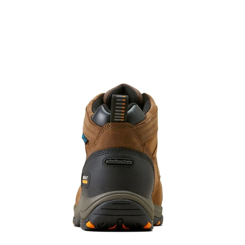 Ariat Work Range Mens Duraterrain H2O Steel Toe Shoes (10047764) Distressed Brown - Image 3