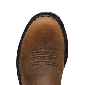 Ariat Mens Groundbreaker Steel Toe Western Boots (10014241) Brown - Image 4