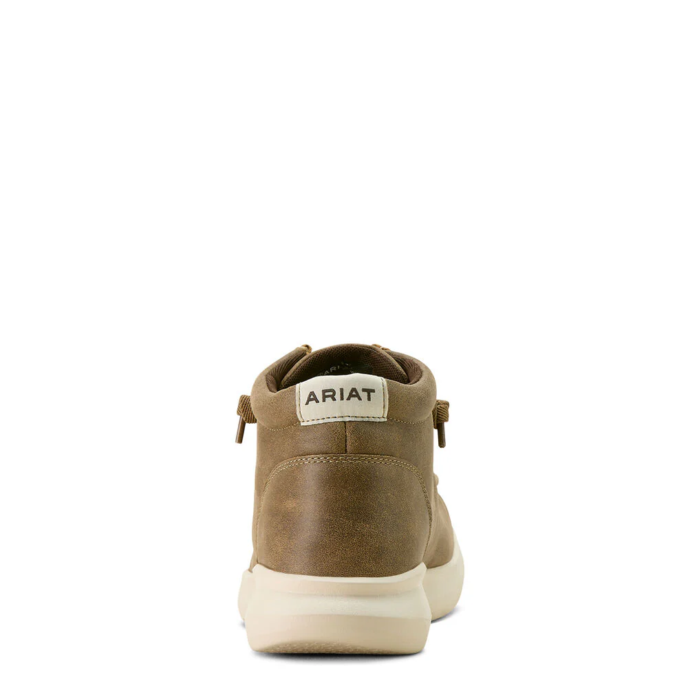 Ariat Mens Hilo Shoes (10063972) Mid Brown Bomber - Image 3