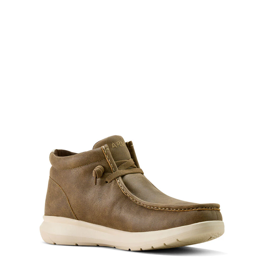 Ariat Mens Hilo Shoes (10063972) Mid Brown Bomber - Image 6