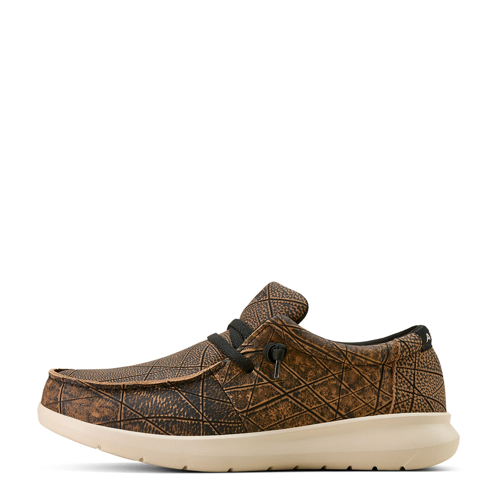 Ariat Mens Hilo Shoes (10074177) Worn Brown - Image 2