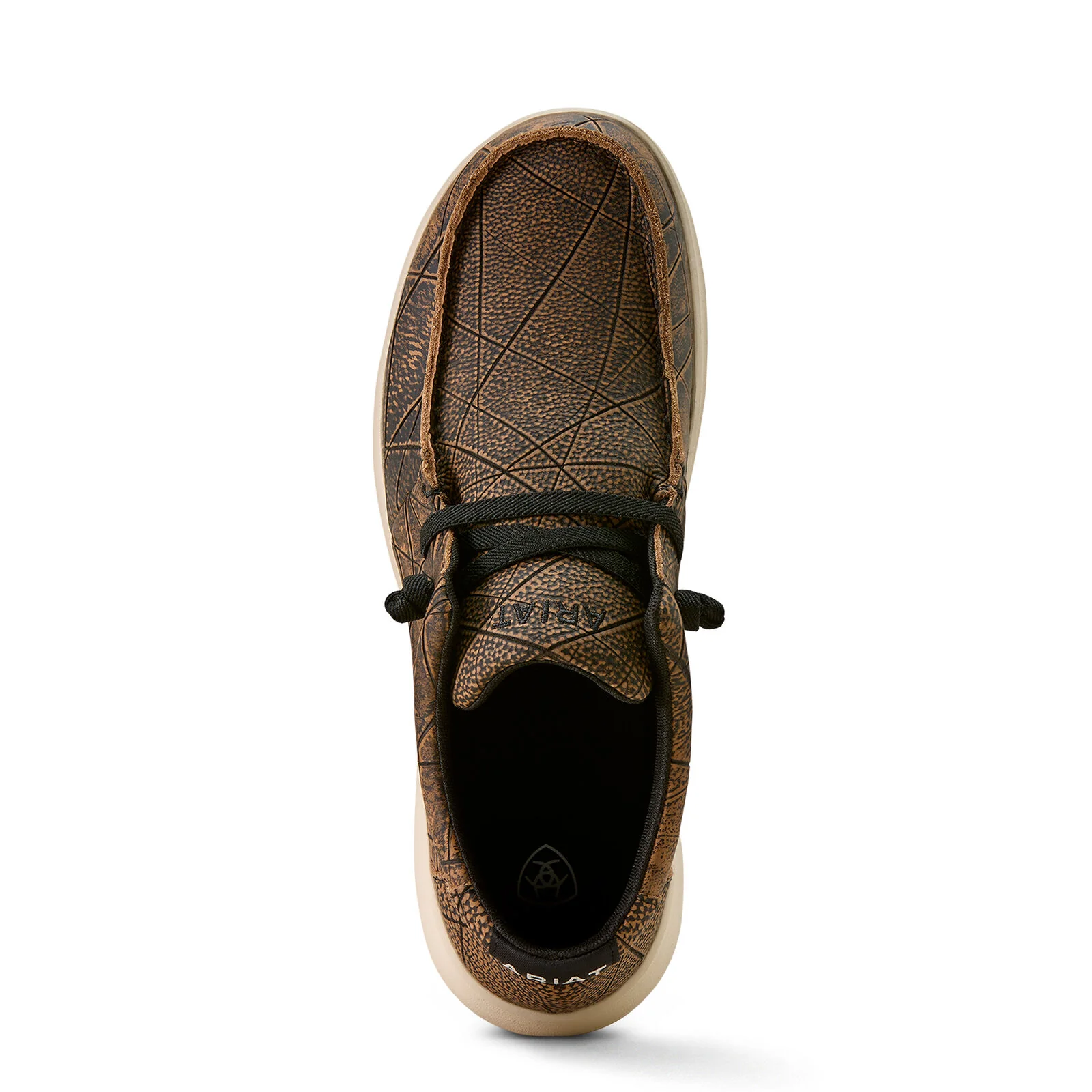 Ariat Mens Hilo Shoes (10074177) Worn Brown - Image 4