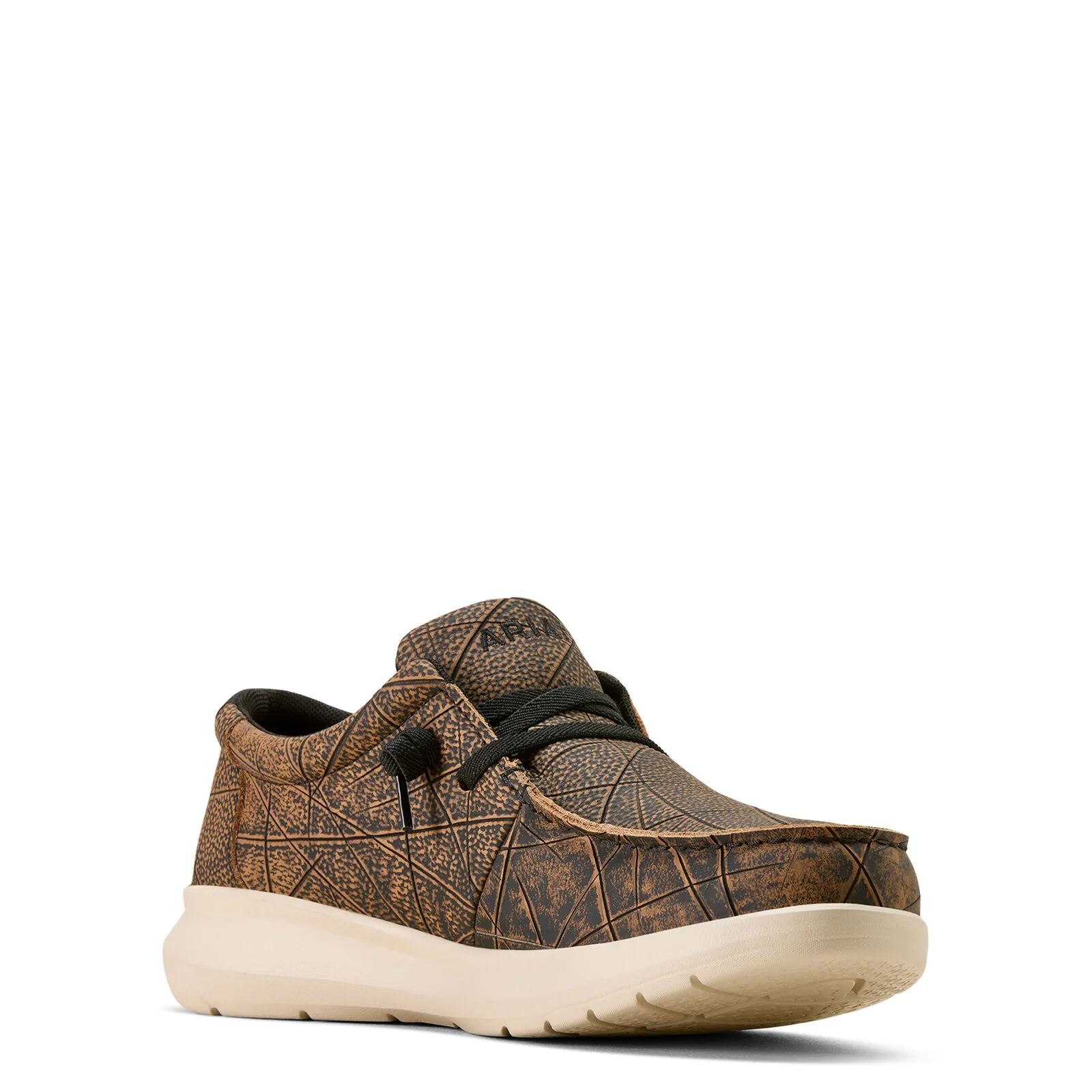 Ariat Mens Hilo Shoes (10074177) Worn Brown - Image 6