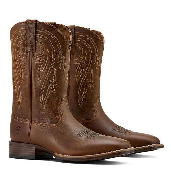 Ariat Mens Plano Western Boots (10061196) Woody Tan - Image 7