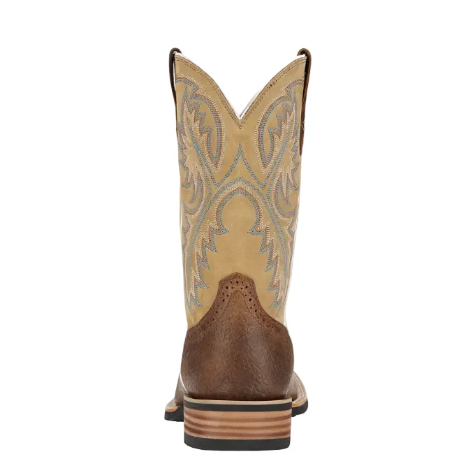 Ariat Mens Quickdraw Boots (10002224) Tumbled Bark/Beige - Image 3
