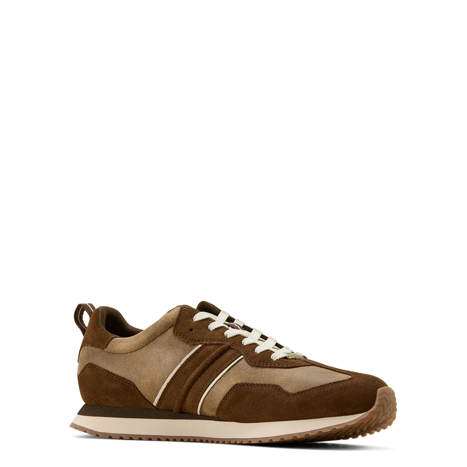 Ariat Mens Ranch Runner Shoes (10074216) Barley/Brown Bomber - Image 6