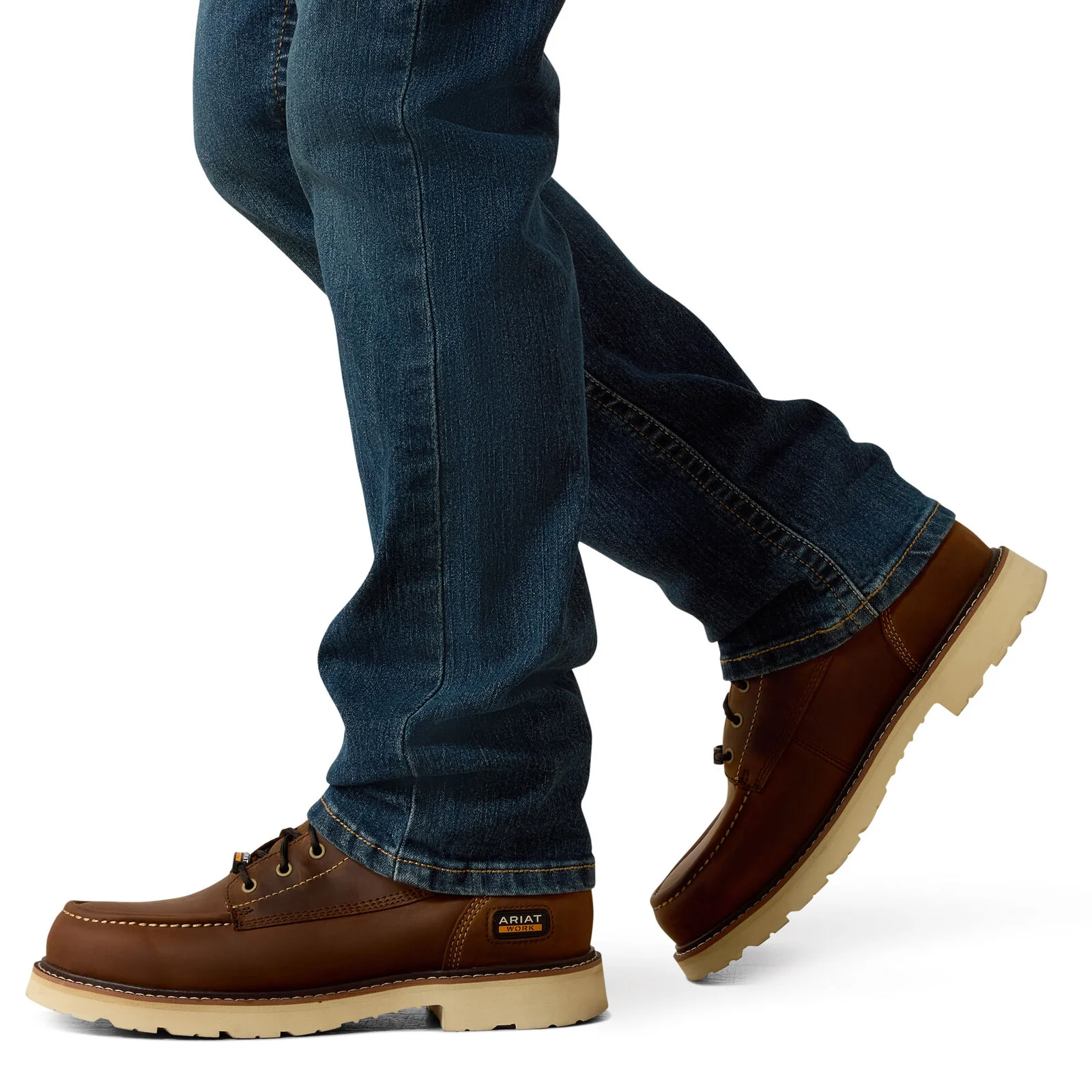 Ariat Mens Rebar M7 Durastretch Edge Straight Leg Jeans  (10034628) Bodie - Image 5