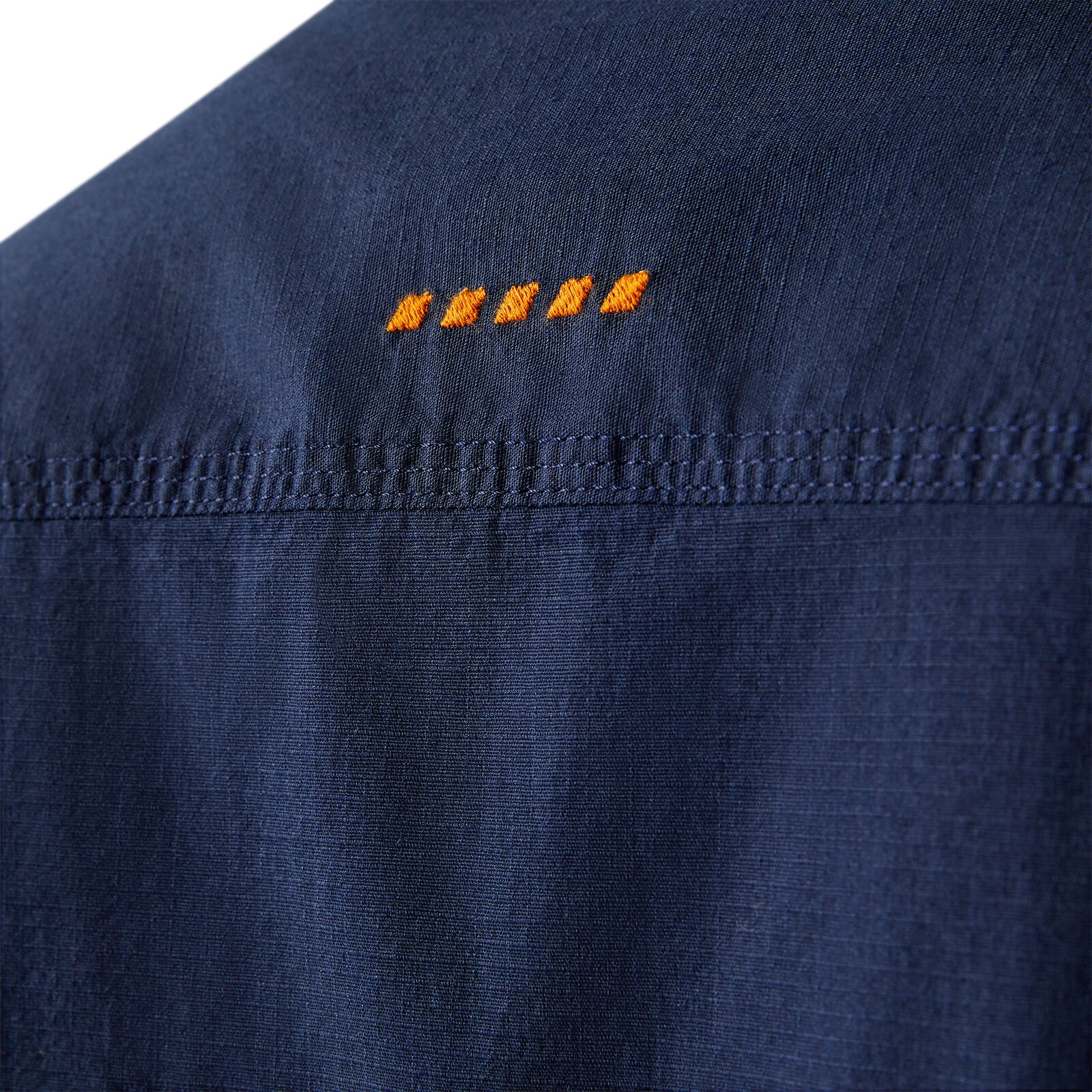 Ariat Mens Rebar Made Tough Durastretch S/S Work Shirt (10055263) Navy - Image 5