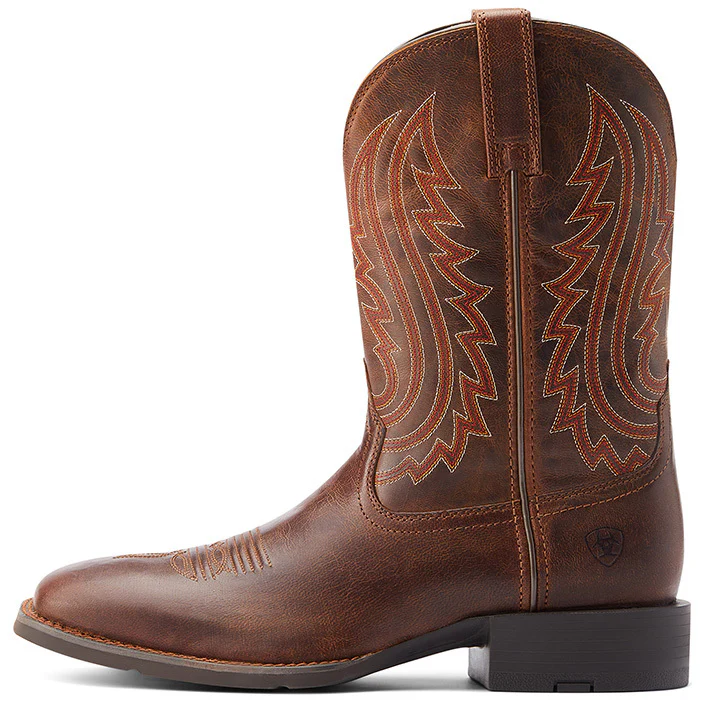 Ariat Mens Sport Big Country Western Boots (10044561) Almond Buff - Image 2