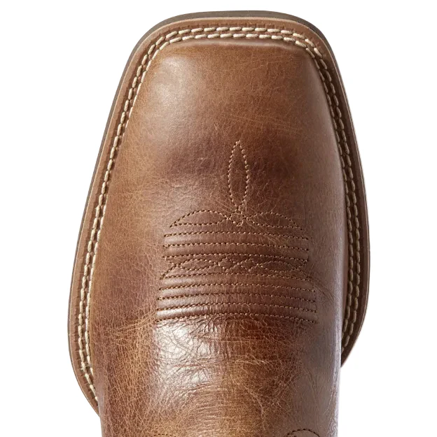Ariat Mens Sport Cool VentTEK Western Boots (10031446) Dark Tan/Two Tone Tan - Image 5