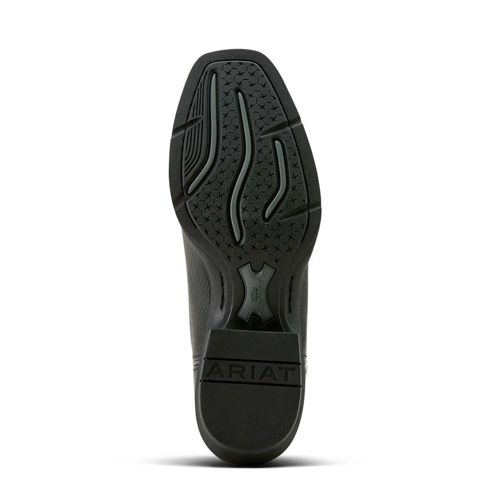 Ariat Mens Sport Narrow Cutter Toe Western Boots (10063960) Black Deertan - Image 5
