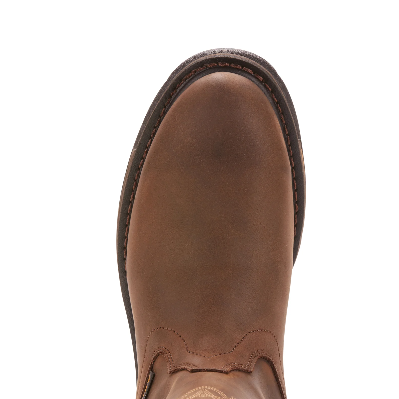Ariat Work Range Mens Workhog H2O Western Boots (10001198) Oily Distressed Brown - Image 4