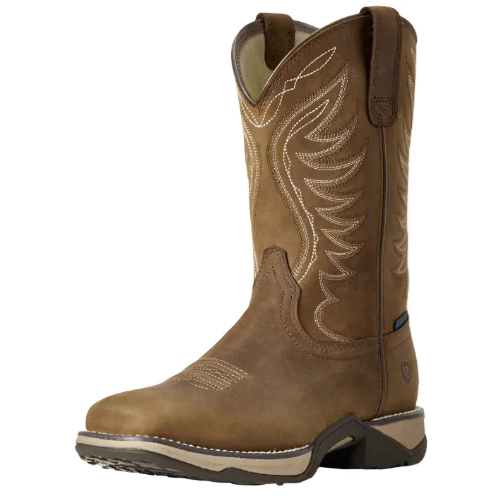 Ariat Womens Anthem H2O Western Boots (10029528) Distressed Brown