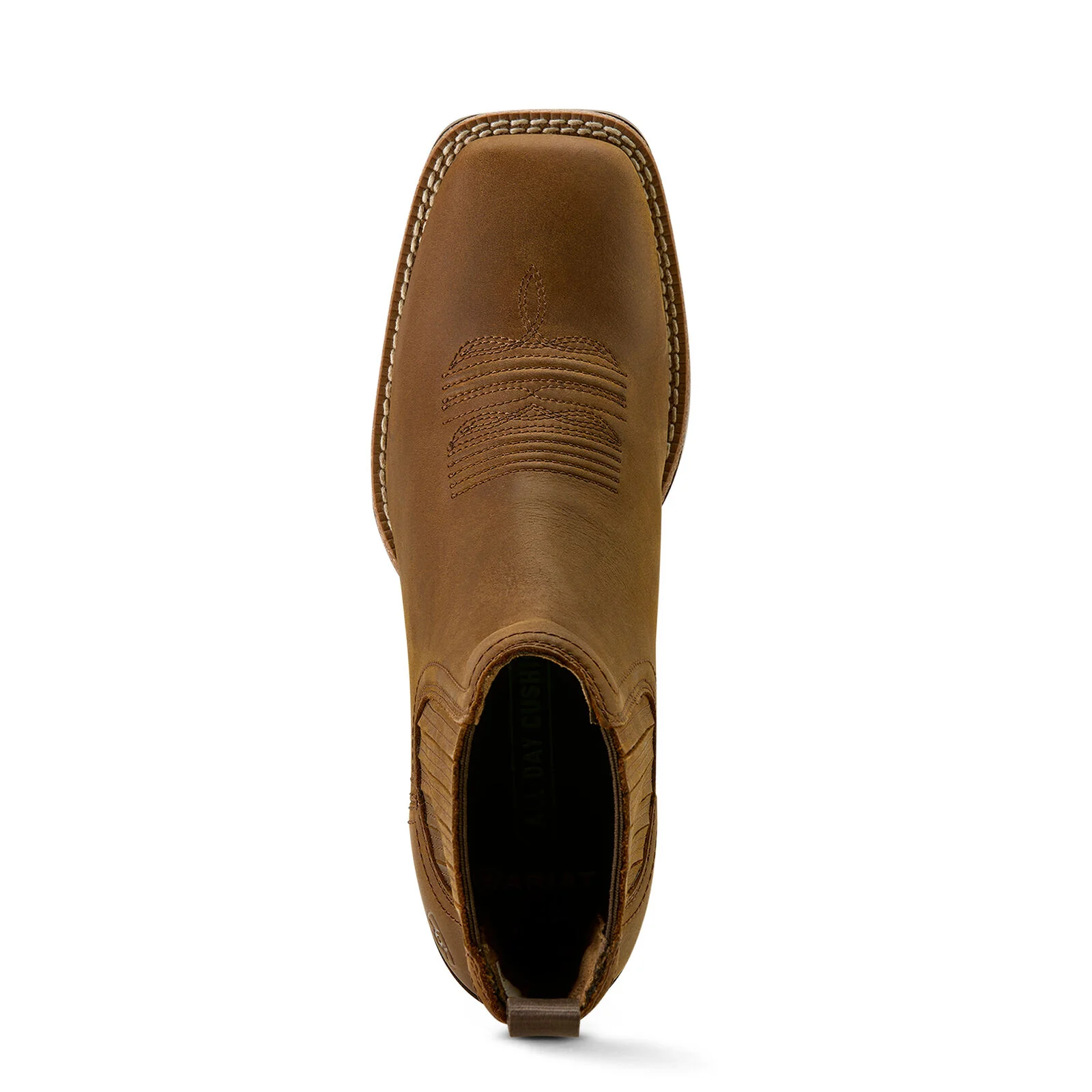 Ariat Womens Booker Chelsea Western Boots (10063973) Distressed Brown - Image 4