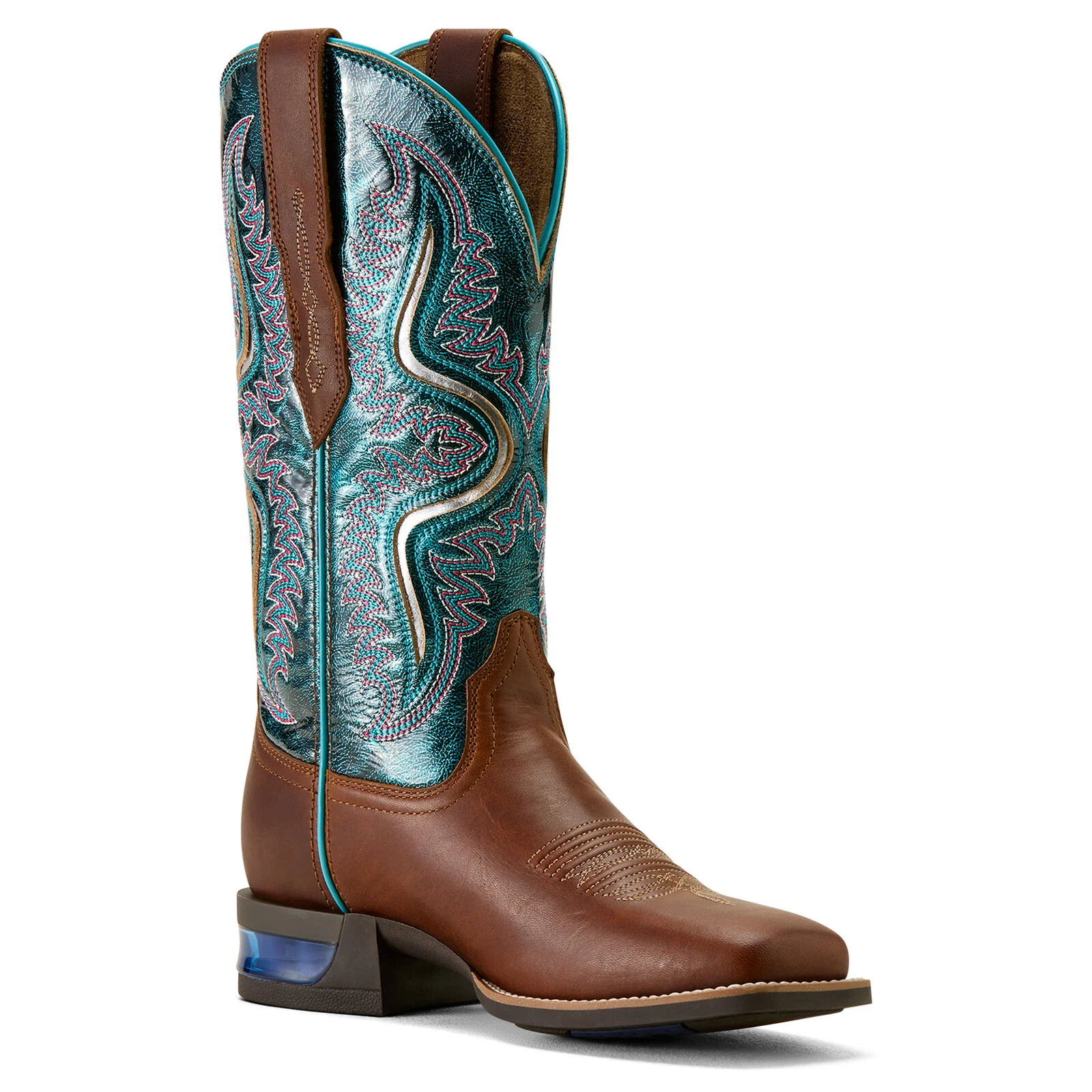 Ariat Womens Captivate West Vintage Western Boots (10063893) Vintage Caramel/Striking Aruba - Image 6