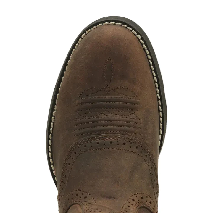 Ariat Womens Heritage Stockman Western Boots (10001605) Driftwood Brown - Image 4