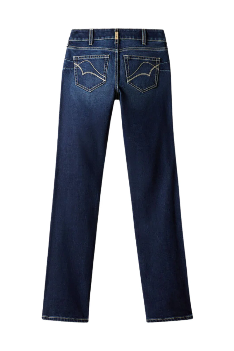 Ariat Womens Perfect Rise Acclimatize Straight Leg Jeans (10065884) Harper Sonoma - Image 2