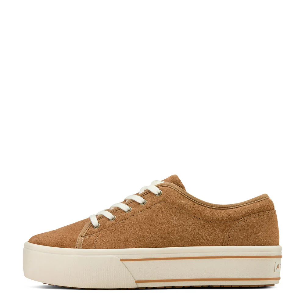 Ariat Womens Skylar Shoes (10061318) Dark Tan Suede [SD] - Image 2