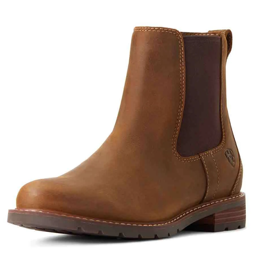 Ariat Womens Wexford H2O Western Boots (10033941) Weathered Brown