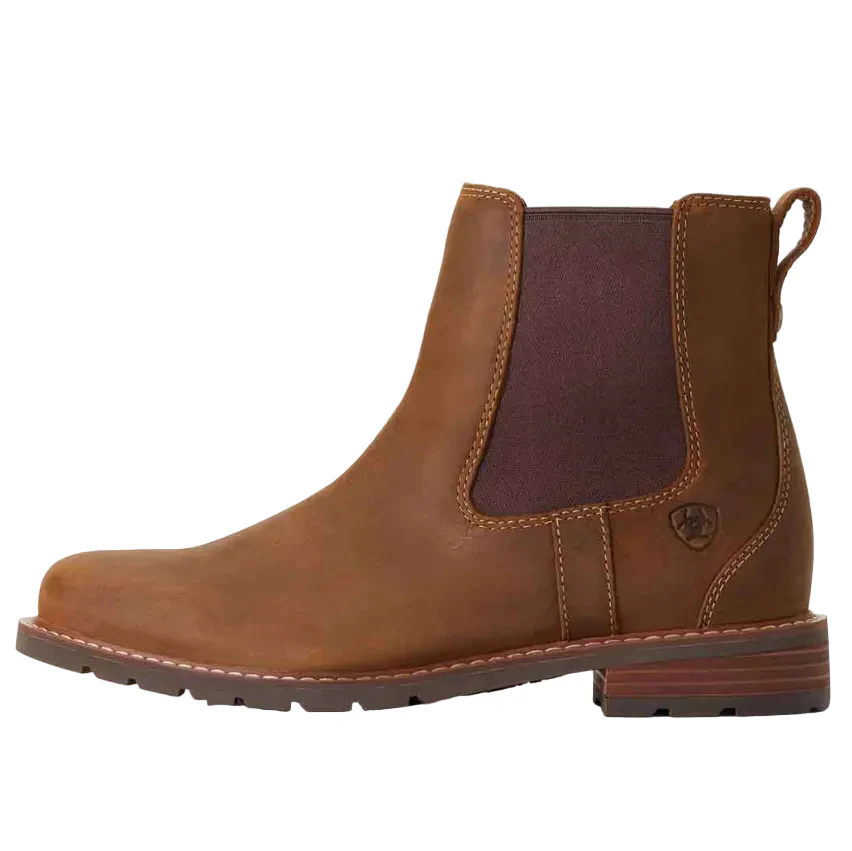 Ariat Womens Wexford H2O Western Boots (10033941) Weathered Brown - Image 4
