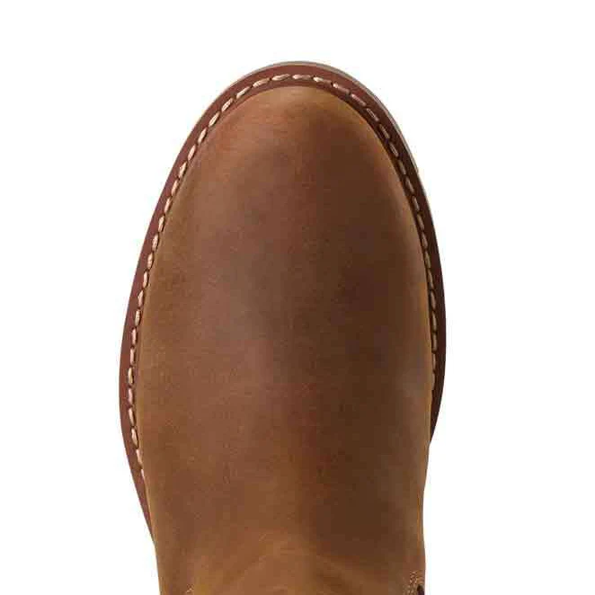 Ariat Womens Wexford H2O Western Boots (10033941) Weathered Brown - Image 5