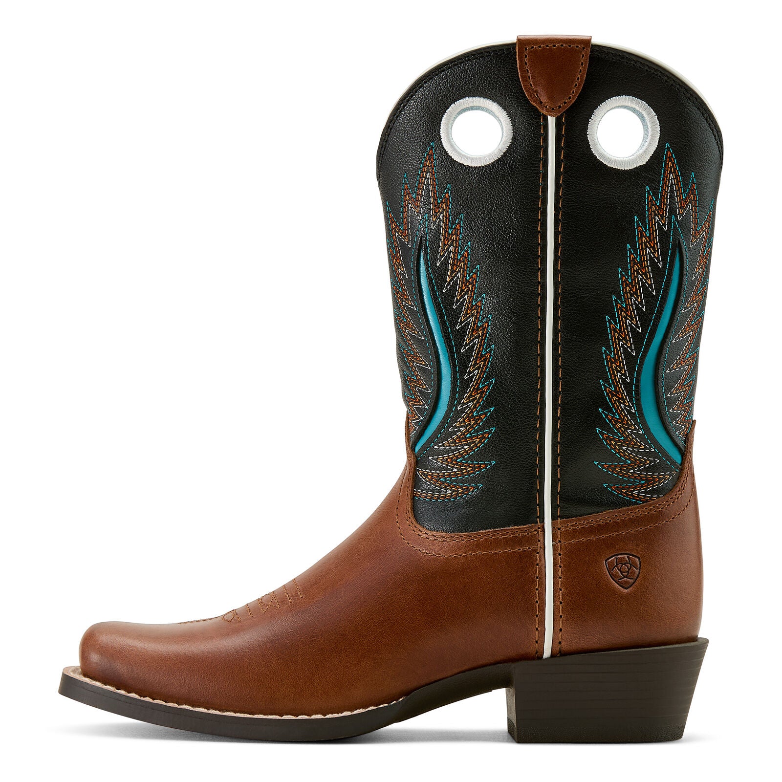Ariat Youths Futurity Fort Worth Western Boots (10061206) Coyote Brown/Madison Avenue [SD] - Image 5