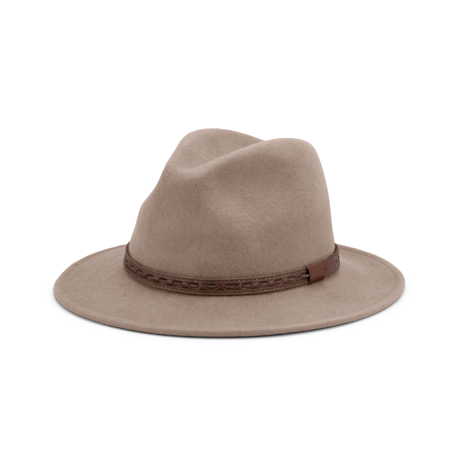 Avenel Hats Johnny Australian Wool Felt Safarai Hat (DF47) Putty