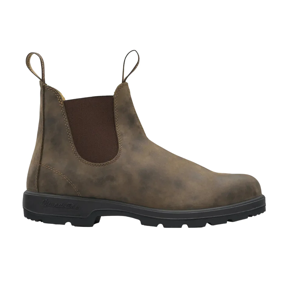 Blundstone Mens 585 Dress Boots (585) Rustic Brown