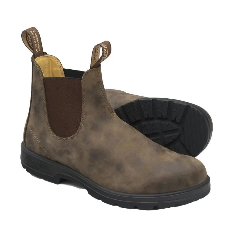 Blundstone Mens 585 Dress Boots (585) Rustic Brown - Image 3