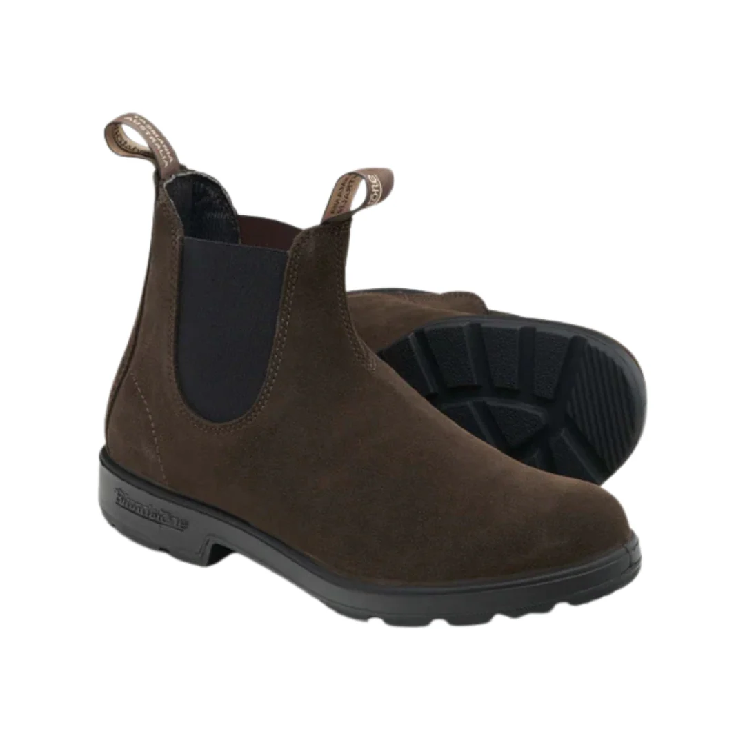 Blundstone Unisex Elastic Sided Boot (2410) Brown Suede [SD] - Image 3
