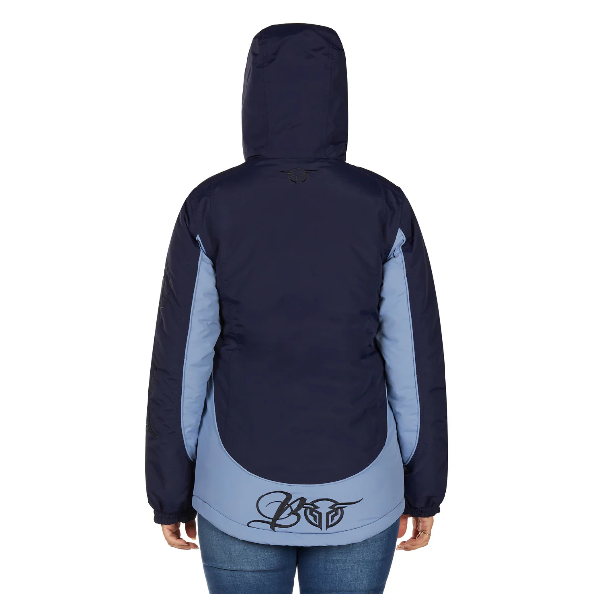 Bullzye Womens Carla Jacket (B6W2709529) Light Blue/Navy - Image 4