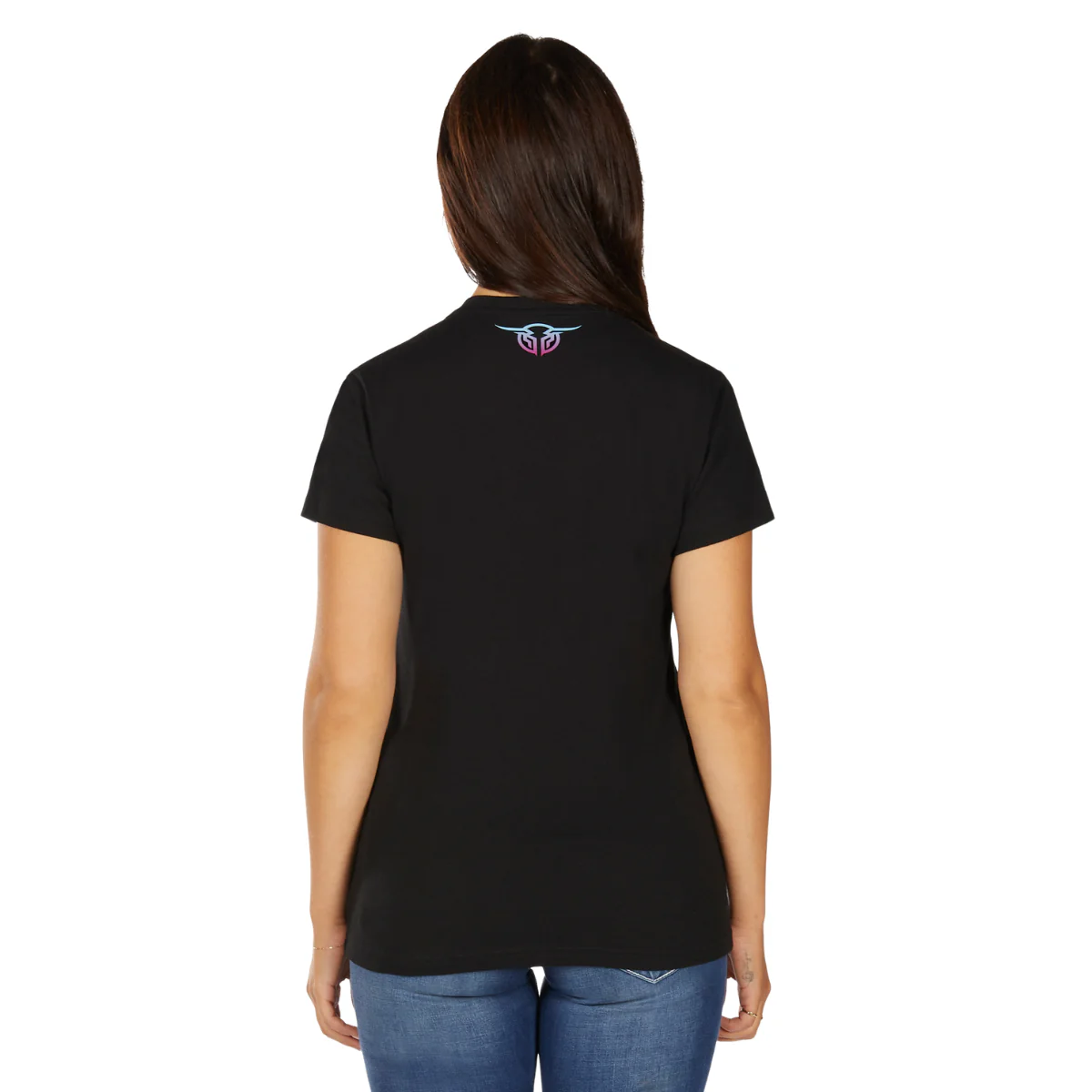 Bullzye Womens Jemma S/S Tee (B6W2503528) Black - Image 4