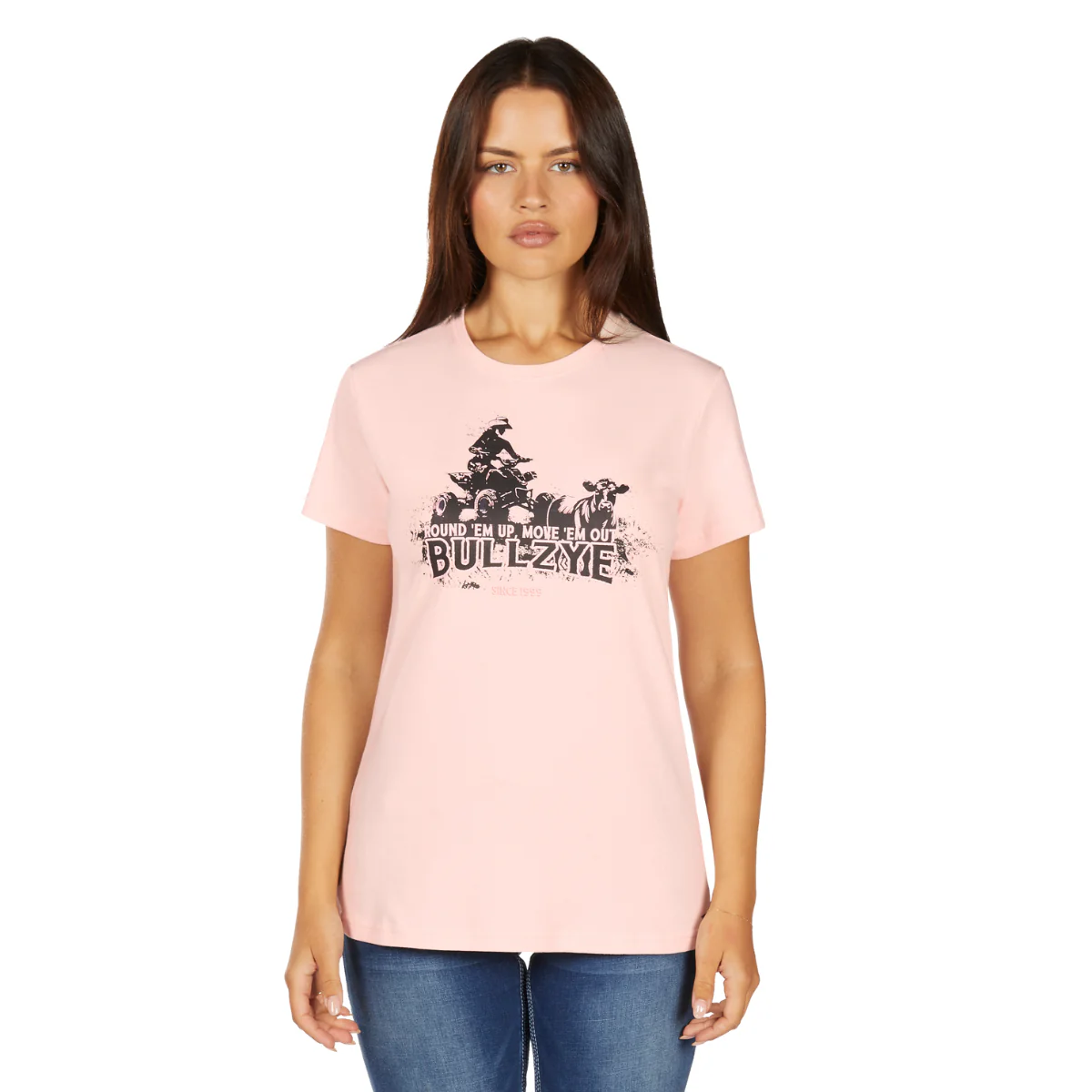 Bullzye Womens Lucy S/S Tee (B6W2503525) Blush