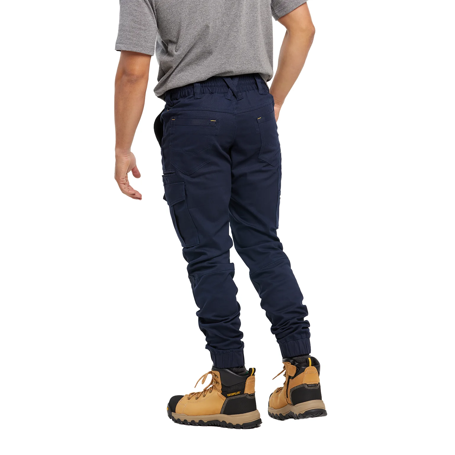 CAT Mens Cuffed Dynamic Pants (1080002.382) Navy - Image 3