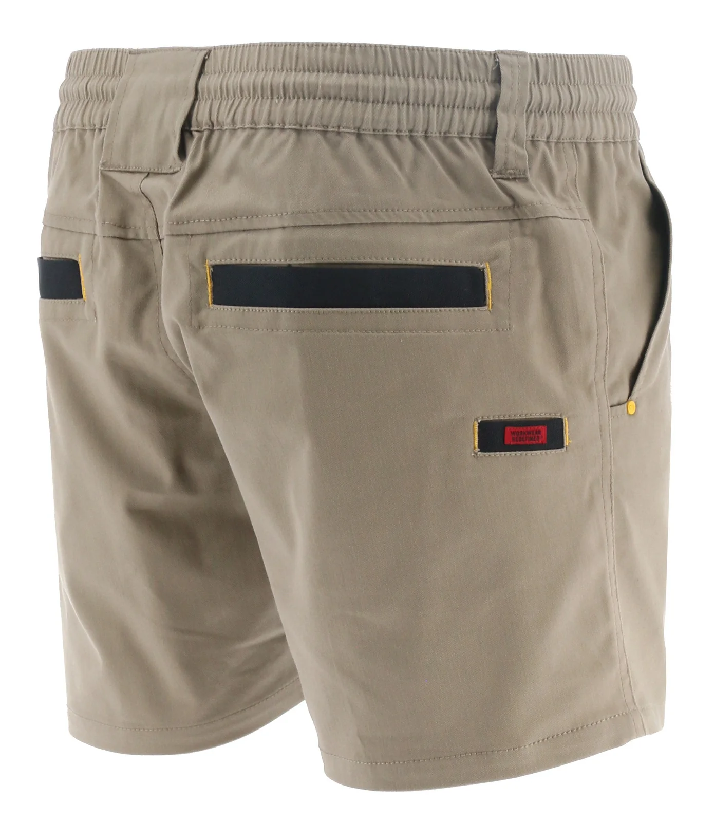 CAT Mens Short Haul Shorts (1820031) Khaki - Image 2
