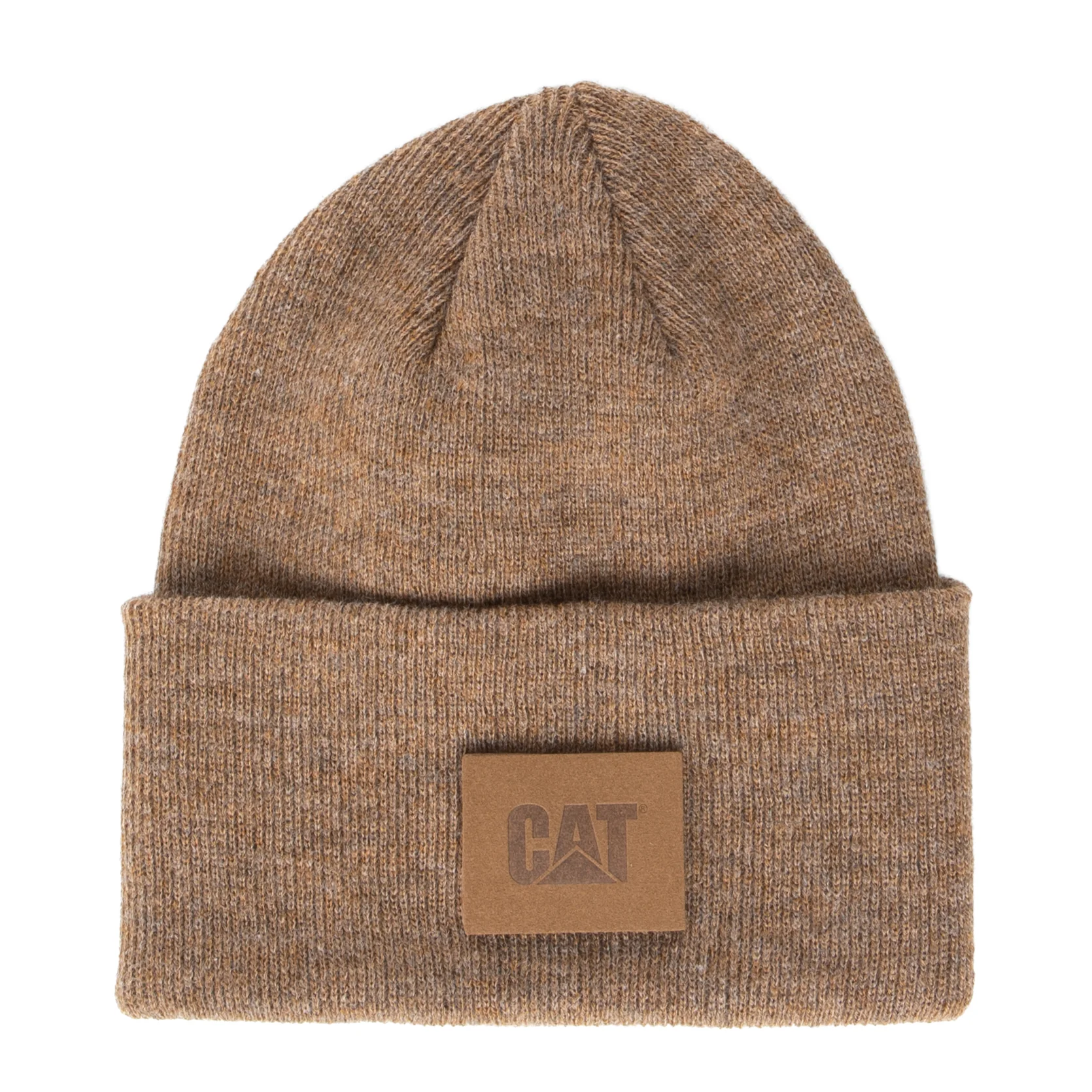CAT Mens Tonal Patch Beanie (1090104) Bronze Heather