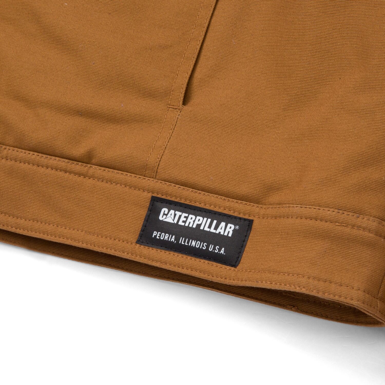 CAT Mens Trucker Jacket (1040042.11768) Bronze - Image 9