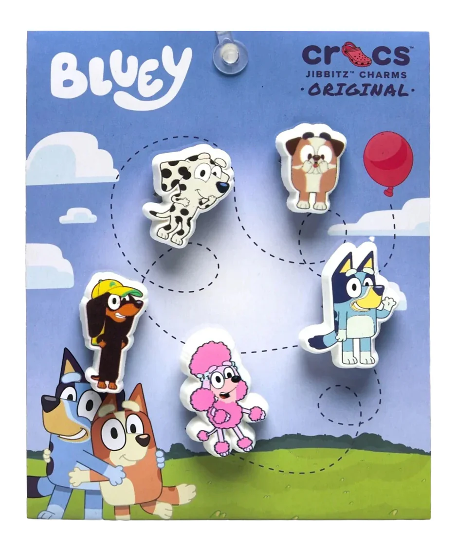 Crocs Bluey 5 Pack Jibbitz Shoe Charms (10014369) Multi OSFA - Image 4