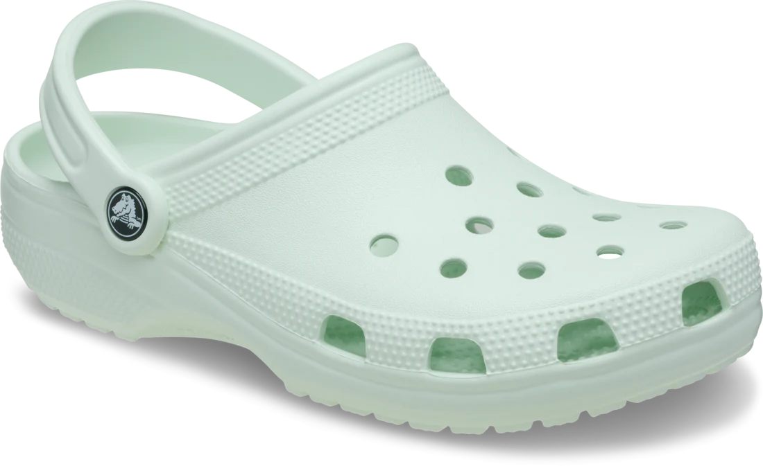 Crocs Childrens Classic Clogs (206991-3YF) Mint Tint - Image 3