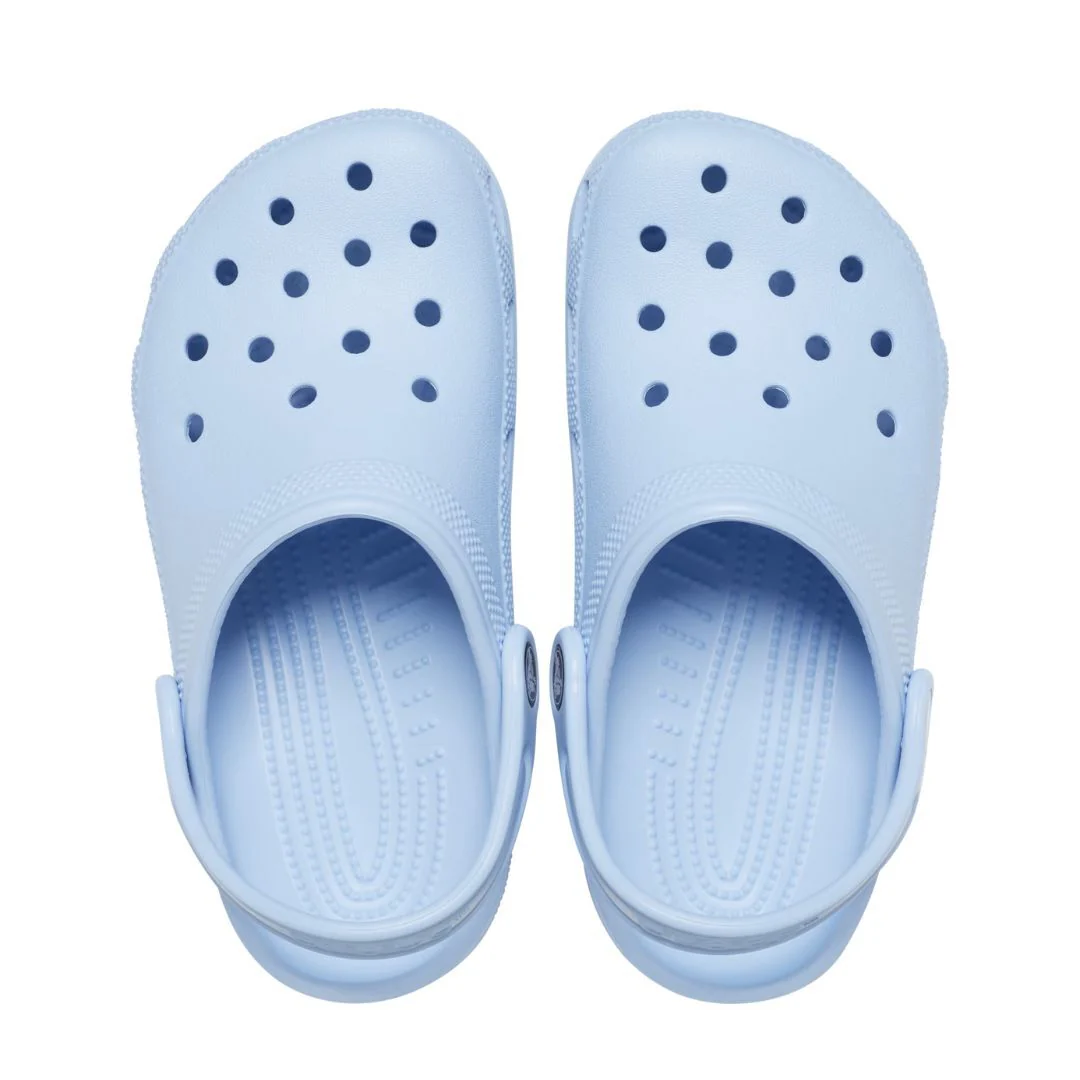 Crocs Childrens Classic Clogs (206991-4NS) Blue Calcite - Image 4
