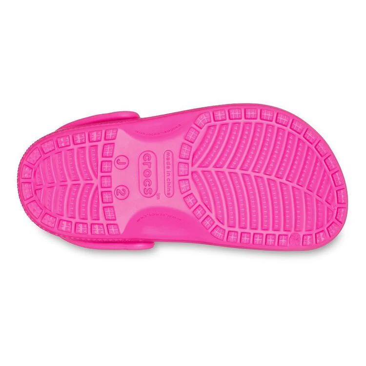 Crocs Childrens Classic Clogs (206991-6ZQ) Dragon Fruit - Image 6