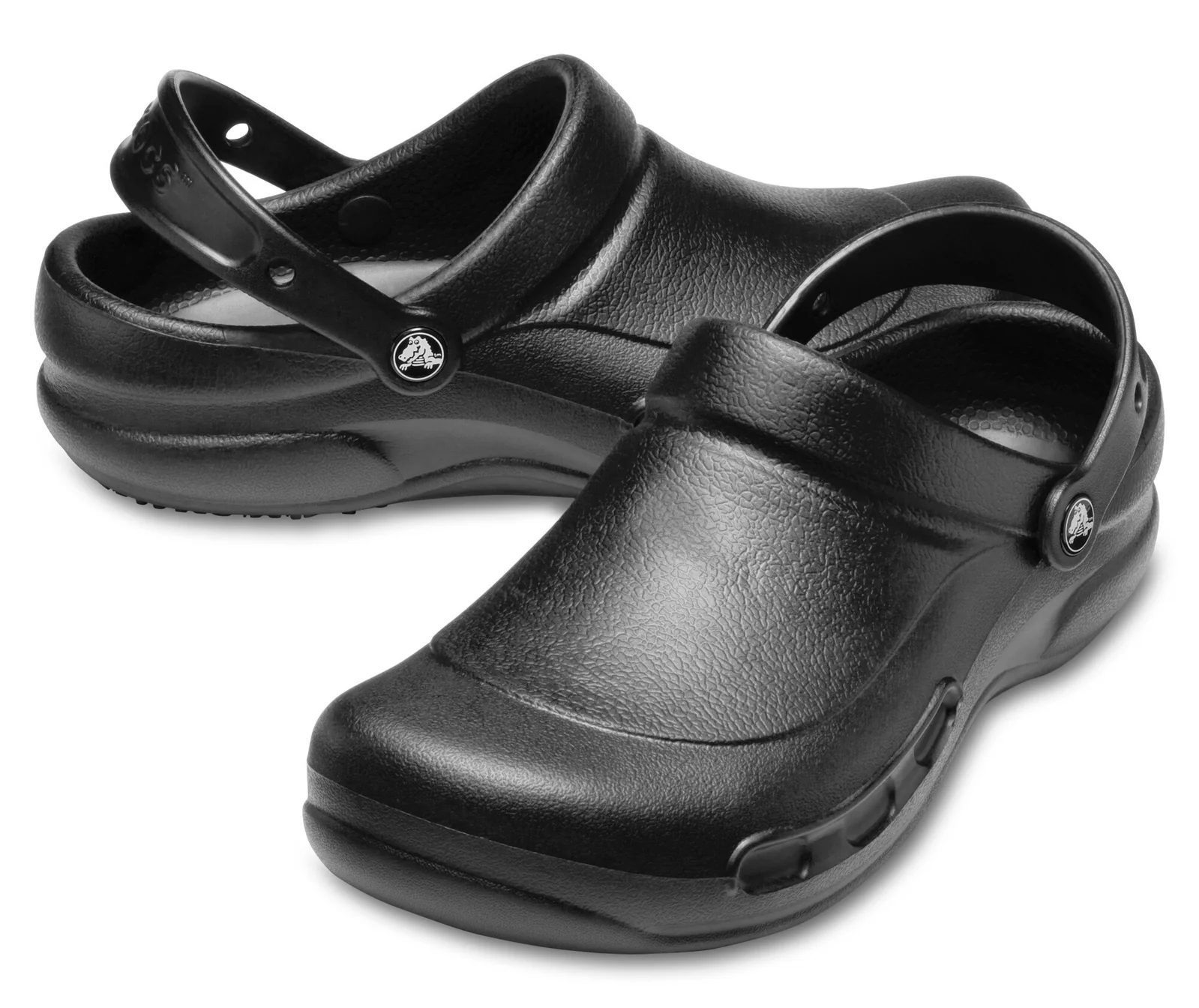 Crocs Unisex Bistro Clogs (10075-001) Black - Image 3