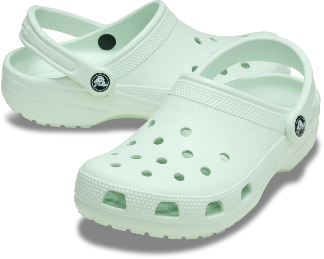 Crocs Unisex Classic Clogs (10001-3YF) Mint Tint