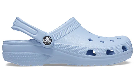 Crocs Unisex Classic Clogs (10001-4NS) Blue Calcite - Image 3