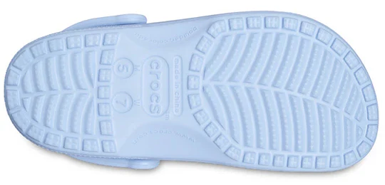Crocs Unisex Classic Clogs (10001-4NS) Blue Calcite - Image 6
