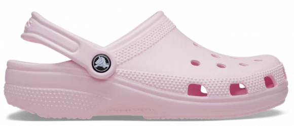 Crocs Unisex Classic Clogs (10001-6ZW) Pink Milk - Image 3